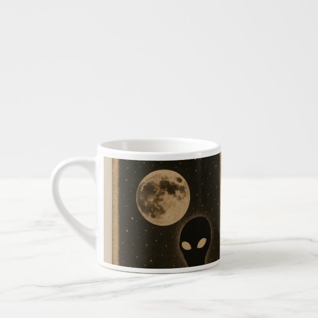 Special mugs Retro Alien Encounter (Left)