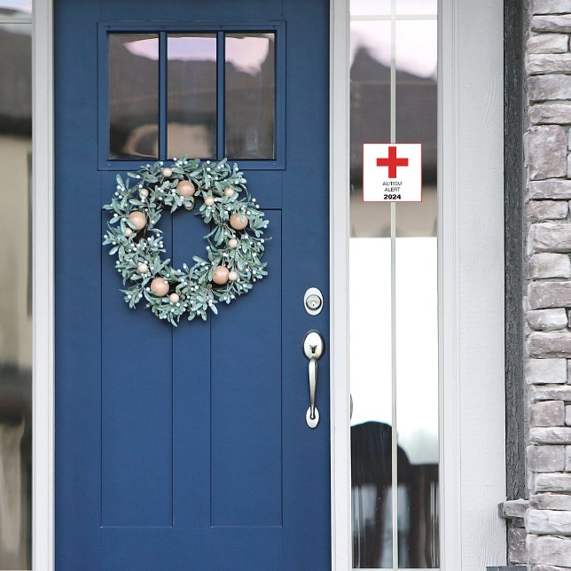 Special Needs Alert Customizable | Car | House (Let police and/or fire personnel know that there is a person with special needs in your home. )