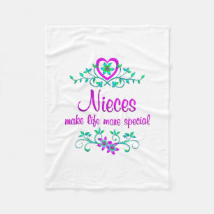 Special Niece Fleece Blanket