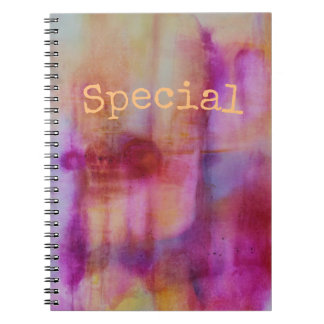 special, notebook, journal