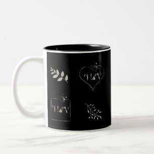 Special Occasion Monogram Gifts Two-Tone Coffee Mug