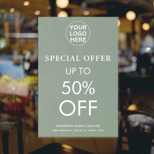  Special Offer l Discount Final Sale Sage Green  Poster (Creator Uploaded)