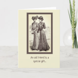 Special Old Friends greeting card