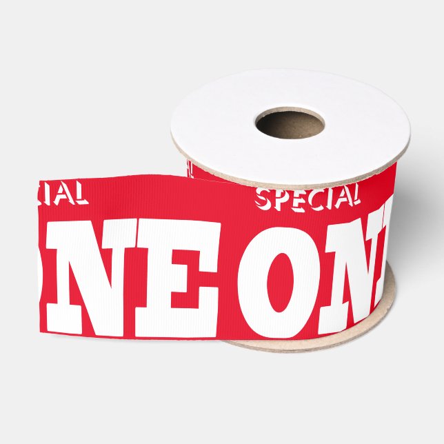 Special one grosgrain ribbon (Spool)