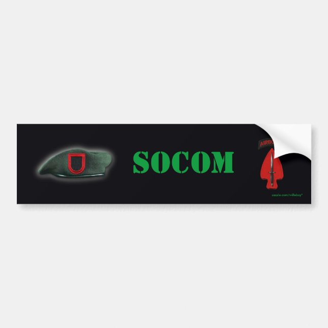 special operations command socom  Bumper Sticker (Front)