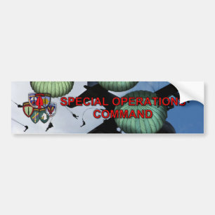 special operations command veterans Bumper Sticker