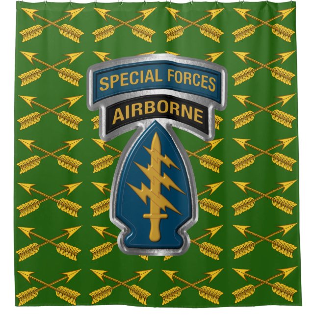 Special Operations Shower Curtain (Front)