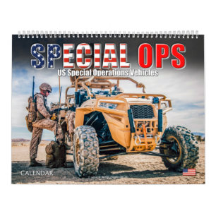 SPECIAL OPS - US Special Operations Vehicles Calendar