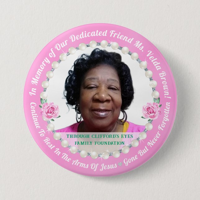 Special Order, Clifford Foundation Photo Button (Front)