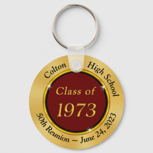 Special Order, Colton High School Keychain, Maroon Keychain
