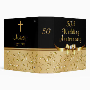 Special Order for 50th wedding anniversary album, Binder