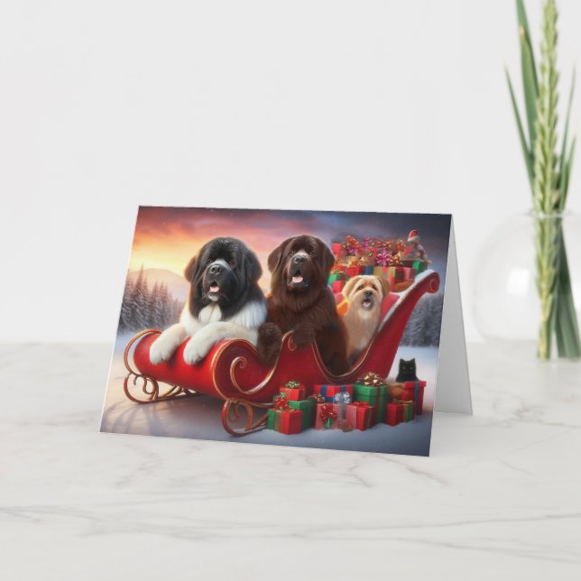 Special Order for Charlie B Folded Holiday Card (Front)