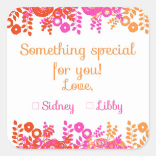 Special Order Gift Sticker