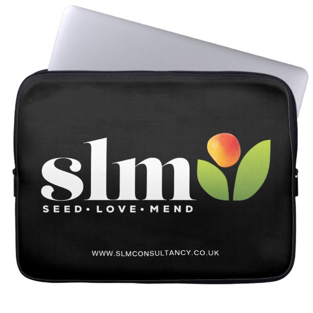 SPECIAL ORDER - SLM CONSULTANCY LAPTOP SLEEVE (Front)