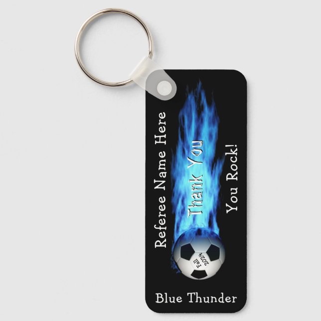 Special Order, Soccer Referee Keychains, Custom Keychain (Front)