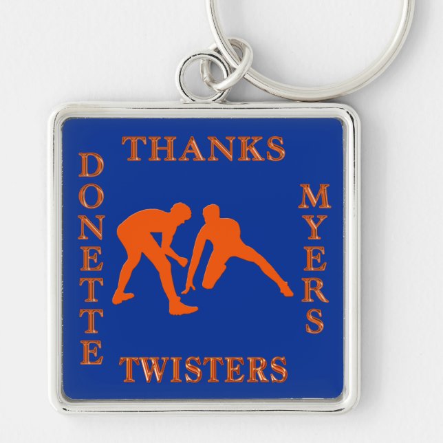 Special Order this Keychain, Your Wrestling Coach Keychain (Front)