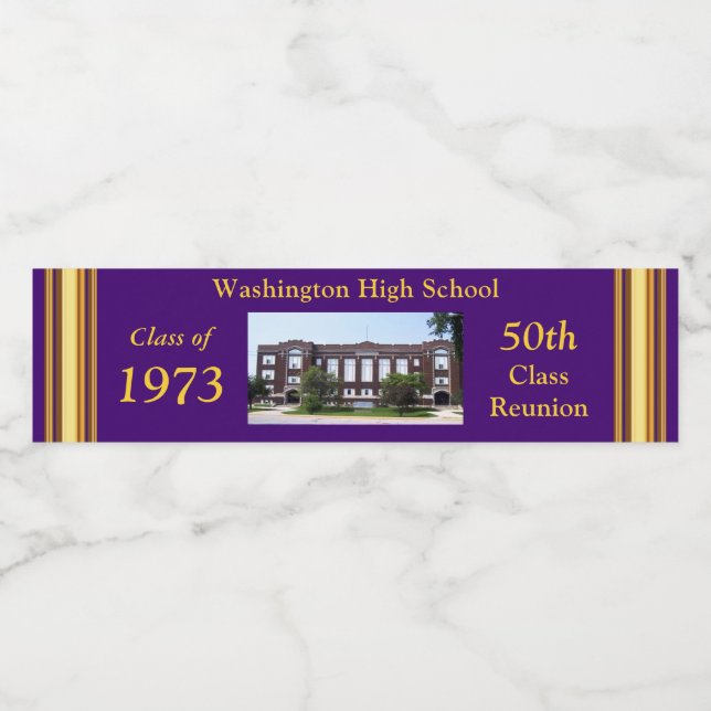 Special Order, Water Bottle Labels (Single Label)