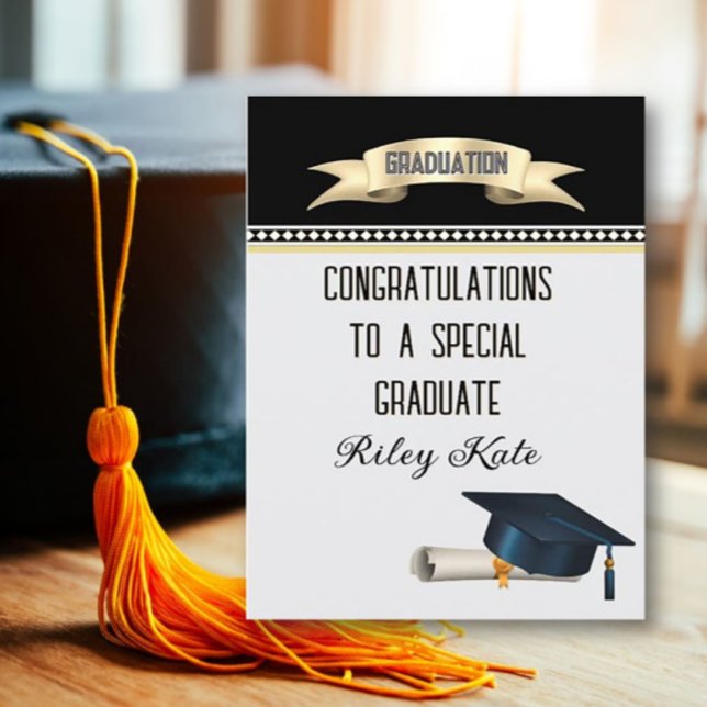 Special! Personalized graduation Card (Creator Uploaded)