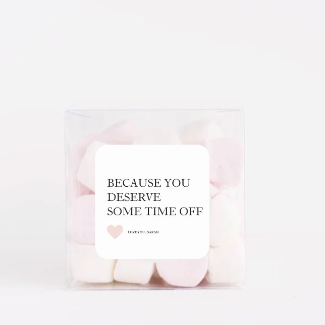 Special  Personalized Mother's Day Gifts  Square Sticker (Creator Uploaded)