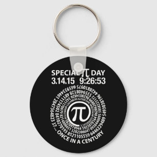 Special Pi Day 2015, Spiral Keychain