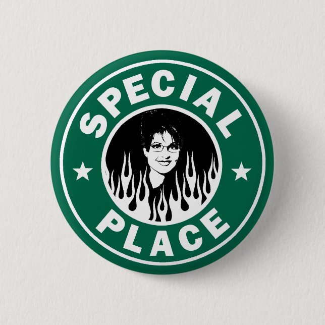 Special Place In Hell 2 Inch Round Button (Front)