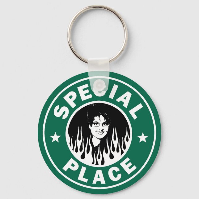 Special Place In Hell Keychain (Front)