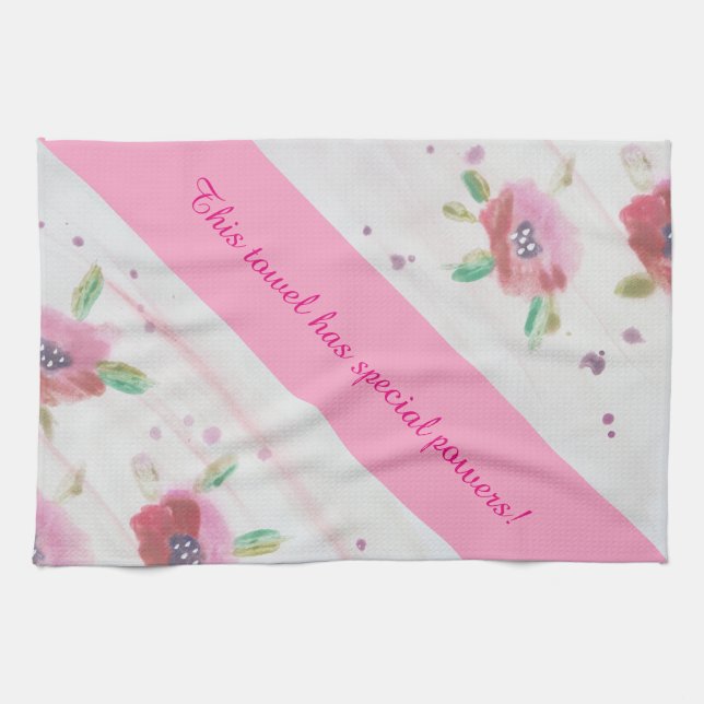 Special Powers Tea Towel (Horizontal)