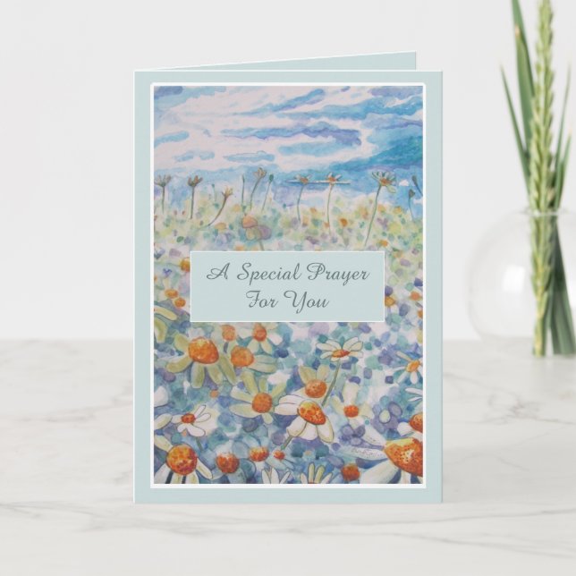Special Prayer for Cancer Patient Card (Front)