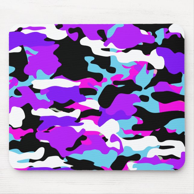 Special Purple Camo Mousepad (Front)