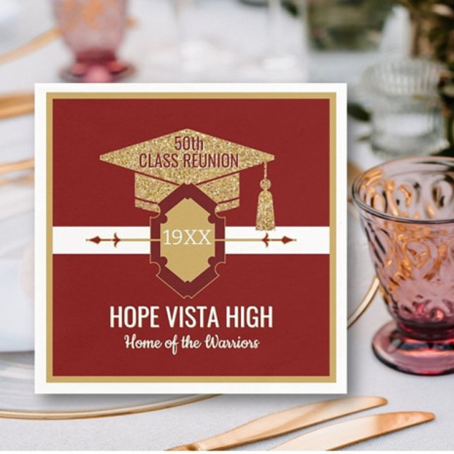Special Reunion!  50th class reunion napkins (Creator Uploaded)