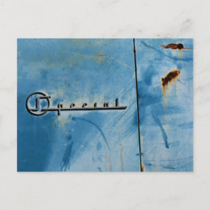 "Special" - Rusty American Car Postcard