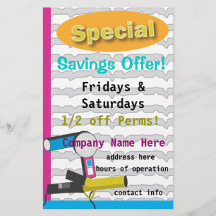 Special Savings! Flyer