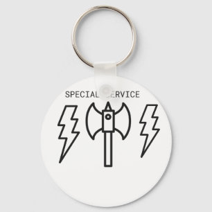 Special Service Keychain