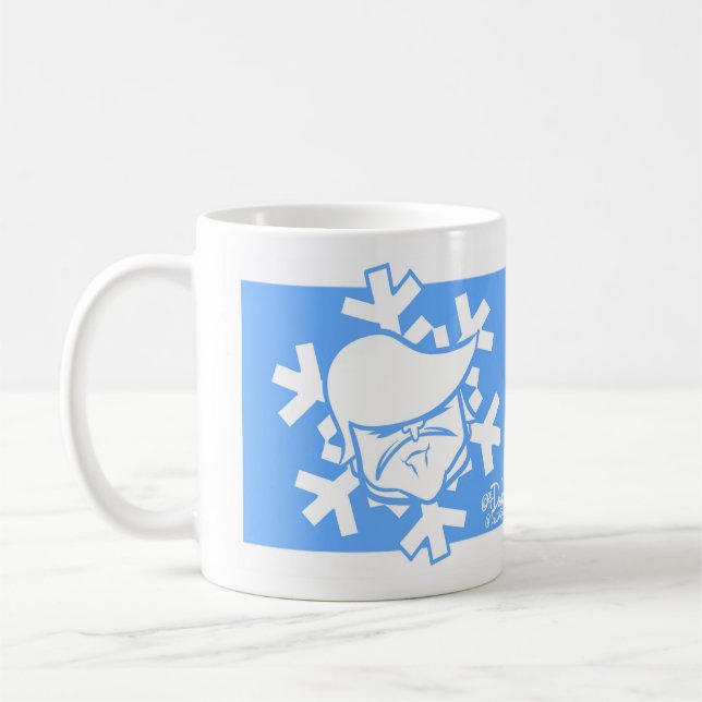 Special snowflake coffee mug (Left)