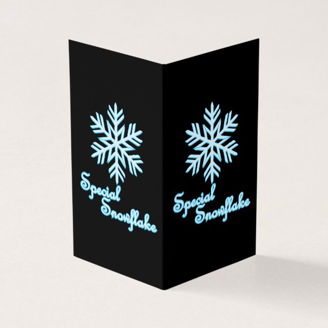 Special Snowflake Funny Christmas (Outside)