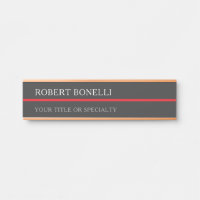 Special Unique Grey Red Elegant Modern