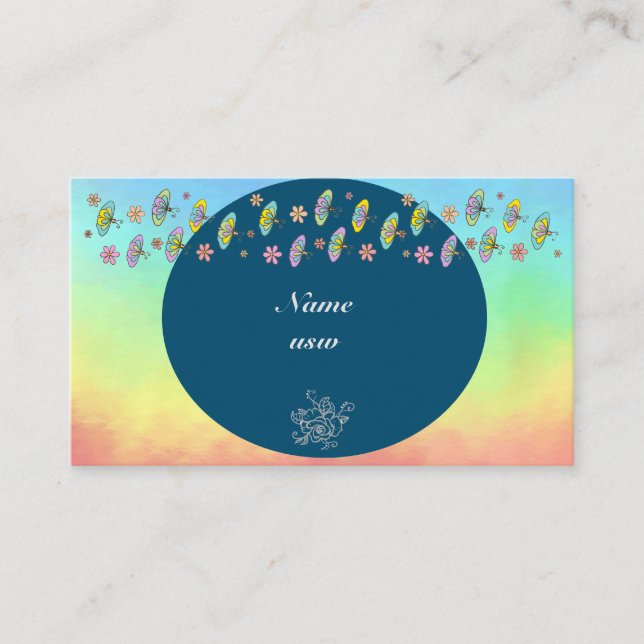 special visitor card (Front)