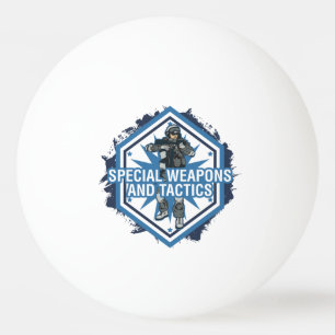 Special Weapons And Tactics Ping Pong Ball