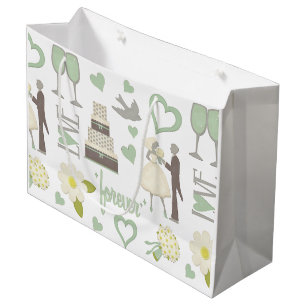 Special Wedding Day Images Large Gift Bag