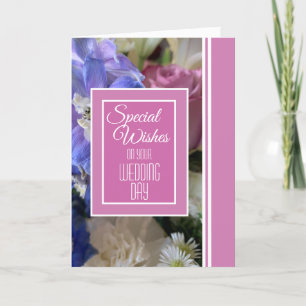Special Wedding day wishes greeting card