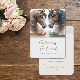 Special Wedding Rehearsal and Dinner Invitation