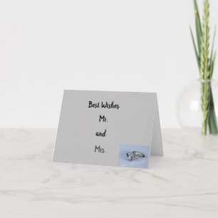 *SPECIAL WISHES TO YOU** TO A SPECIAL COUPLE CARD