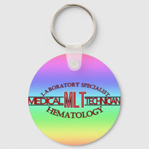SPECIALIST LAB MLT HEMATOLOGY MEDICAL LABORATORY KEYCHAIN