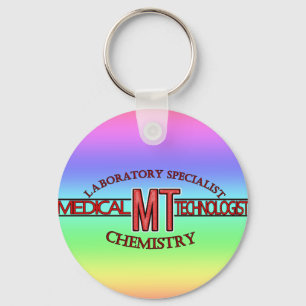 SPECIALIST LAB MT CHEMISTRY MEDICAL LABORATORY KEYCHAIN