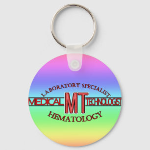 SPECIALIST LAB MT HEMATOLOGY MEDICAL TECHNOLOGIST KEYCHAIN