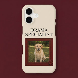 Spécialiste du drame Photo de chien drôle personna