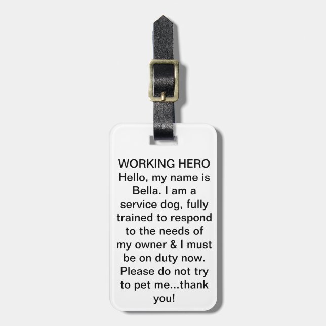 Specialized Dog Tag (Front Vertical)
