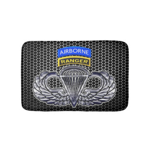Specially Designed Airborne Ranger Commemorative Bath Mat