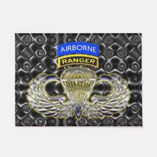 Specially Designed Airborne Ranger Commemorative Doormat
