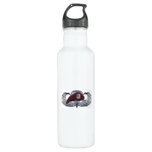 Specially Designed Beret on Basic Airborne Wings 710 Ml Water Bottle